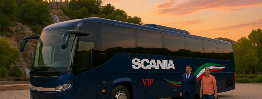 اجاره اتوبوس در همدان با قیمت مناسب