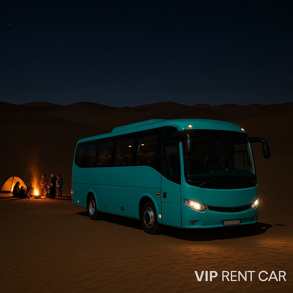 اجاره میدل باس در کویر حاج‌علی‌قلی در سمنان