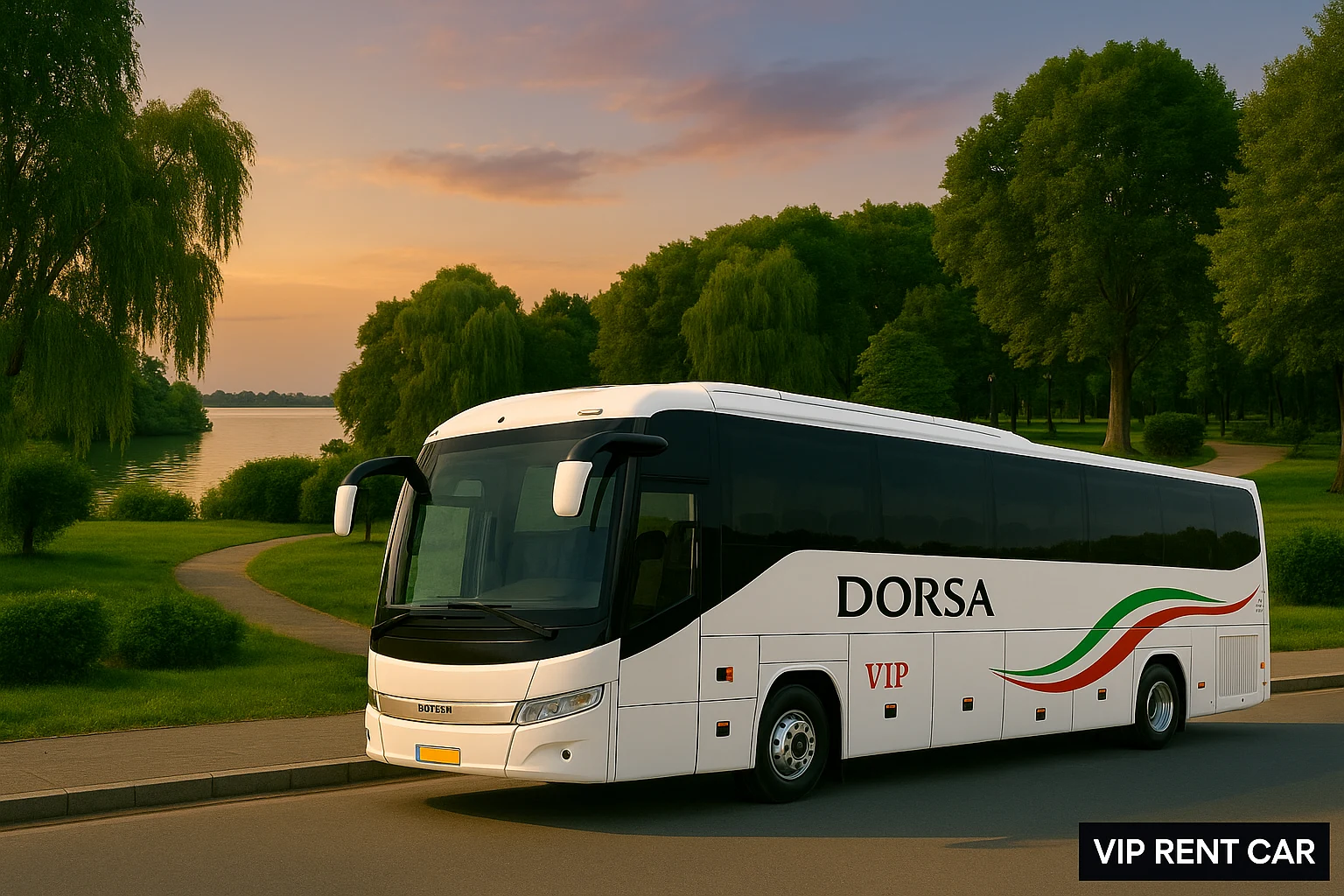 رنت اتوبوس در رشت با کمترین قیمت