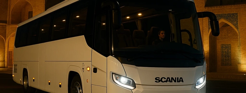 کرایه اتوبوس برای گردشگری در سمنان