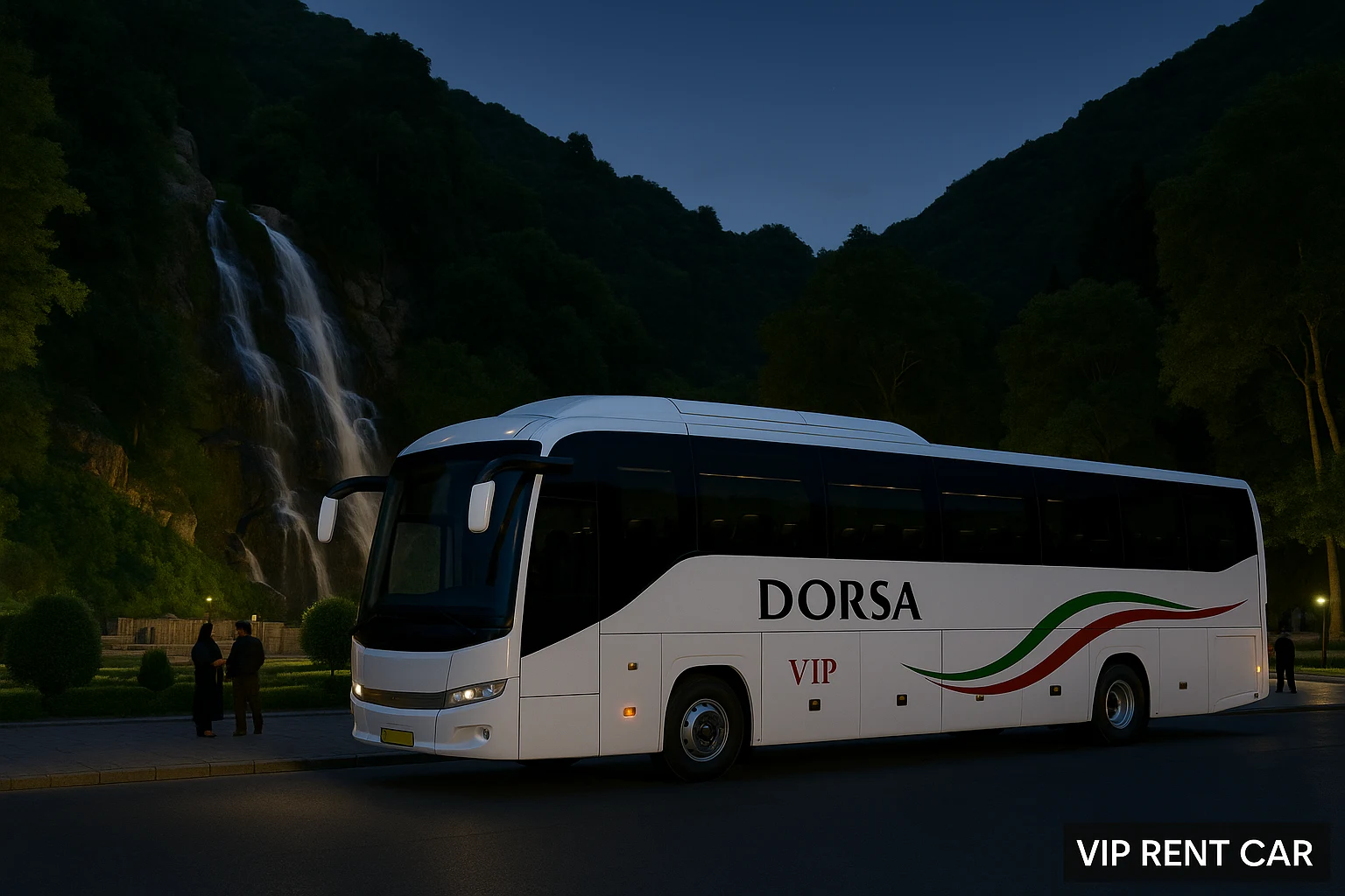 کرایه اتوبوس در همدان برای گردشگری