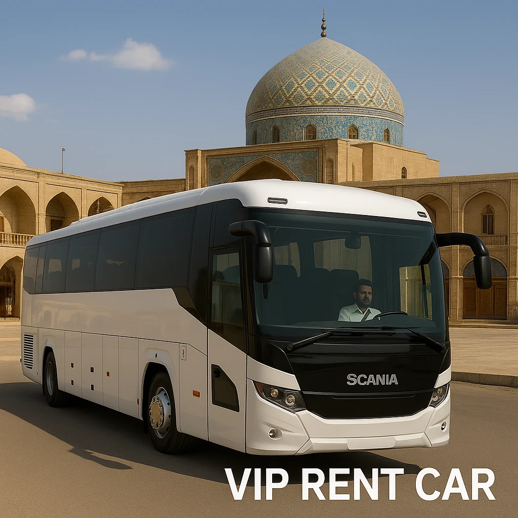 اجاره اتوبوس اسکانیا در کرمان .رنت و کرایه روزانه