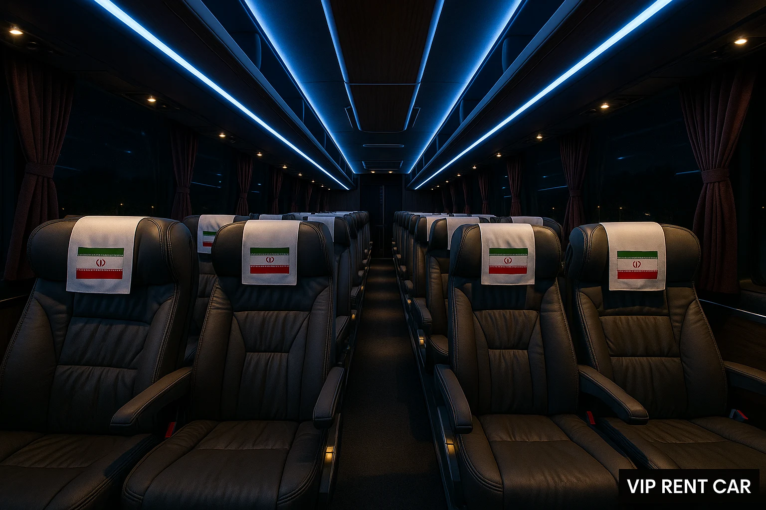 رنت اتوبوس در مشهد برای گردشگری