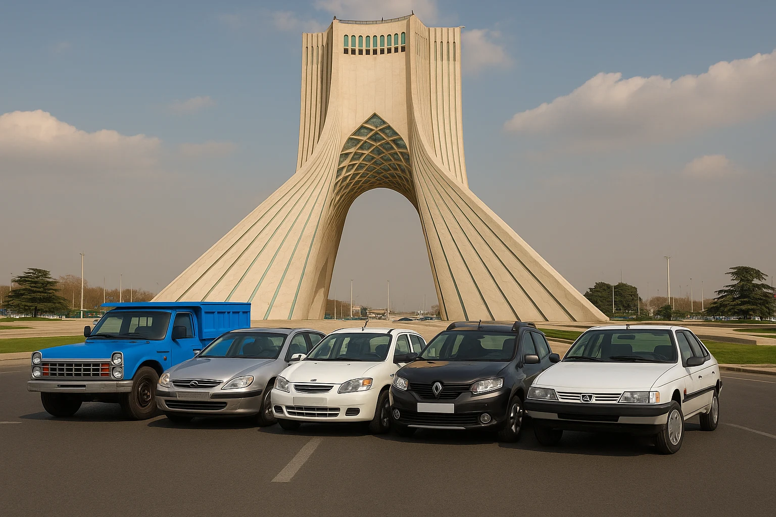 خودروهای کارکرده امروز 16 تیرماه