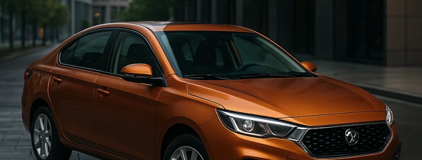 تارا هیبریدی نارنجی متالیک؛ محصول جدید ایران خودرو با طراحی به‌روز