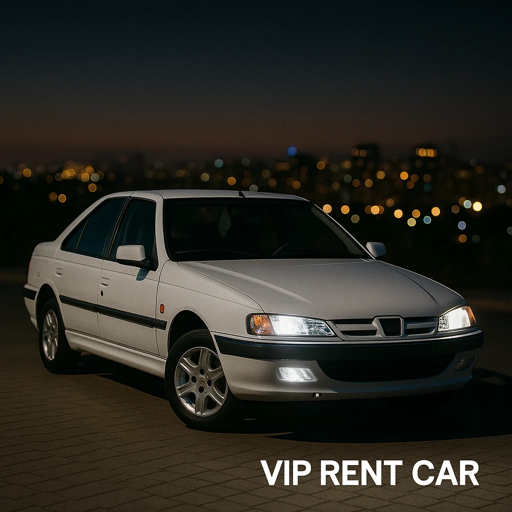 اجاره پژو پرشیا با وی آی پی رنت کار