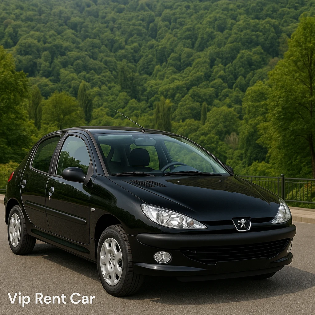 رنت پژو 206 آبی تهران.کرایه ساعتی.روزانه قیمت مناس