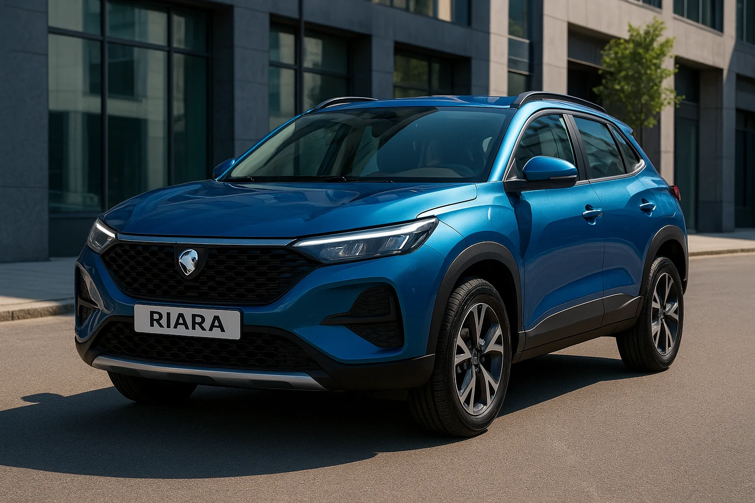 نمای جلویی خودروی ری‌را ایران‌خودرو