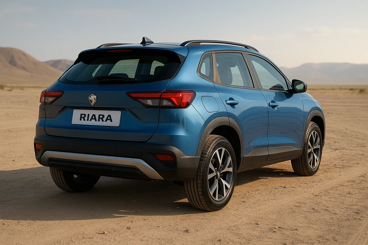 نمای عقب خودروی ری‌را ایران‌خودرو