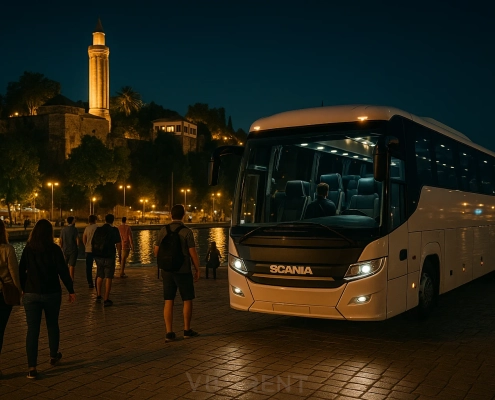 اجاره اتوبوس کاپوتاژ برای وان