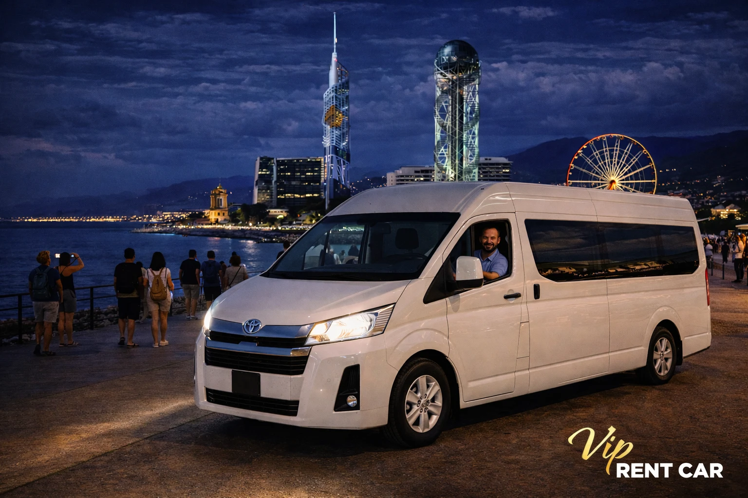 اجاره ون وی آی پی برای تفلیس