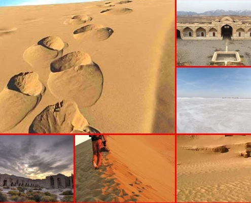 رشد گردشگری در کویر اصفهان