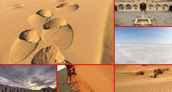 رشد گردشگری در کویر اصفهان