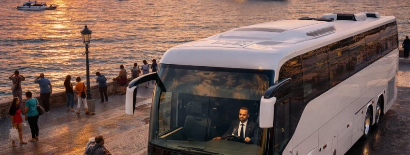 کرایه اتوبوس برای ترکیه