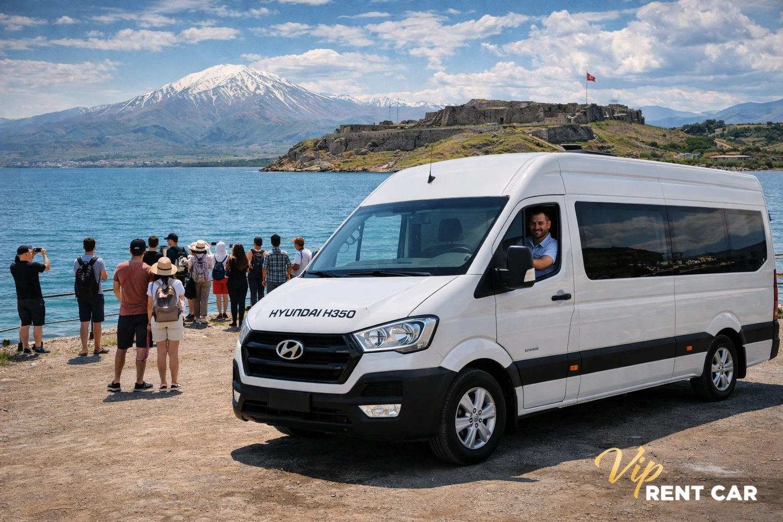 کرایه ون برای وان ترکیه